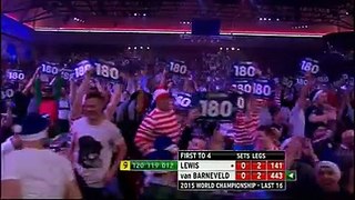 The UK darts world championship, a perfect game from yesterday.