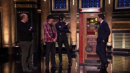 Neil Young and Jack White Demonstrate a Voice-O-Graph Machine