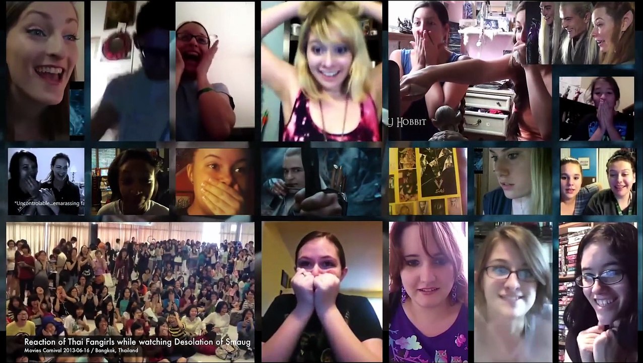 The Hobbit 2  The Desolation of Smaug - Trailer 1 (Reaction Mashup)