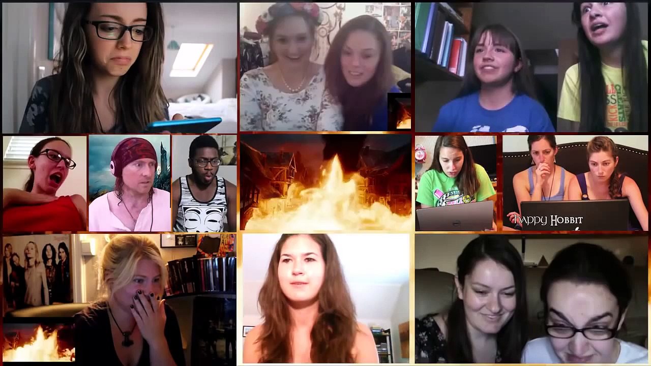 The Hobbit 3  The Battle of the Five Armies - Trailer 1 (Reactions Mashup)