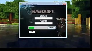 Minecraft Premium Account Generator Updated [February 2014]