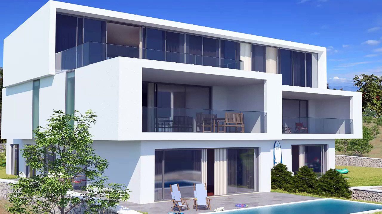 Nekretnine Krk | Luksuzni apartmani Malinska | Vrhunska gradnja i pogled na more