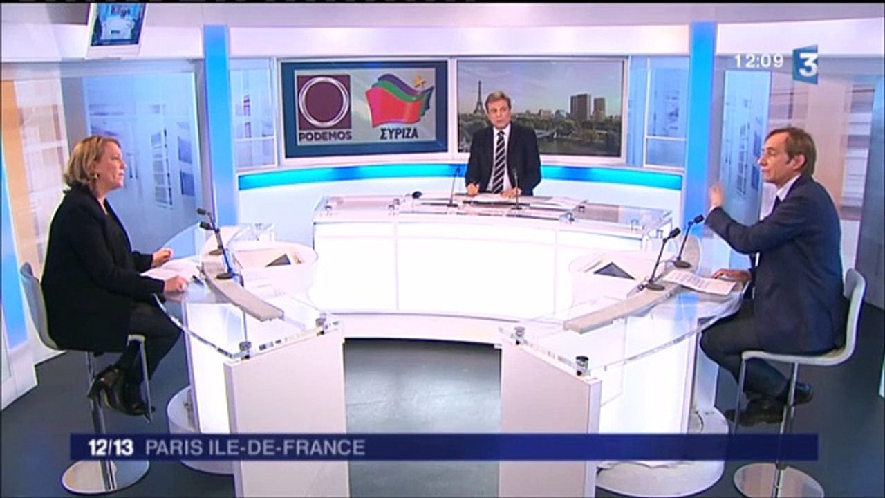 Interview de Danielle SIMONNET au JT Régional de France 3 ILE-DE-FRANCE