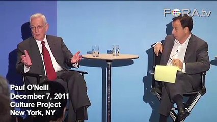 Paul O'Neill: Why We Need an Architectural President