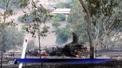 Incendies hors de contrôle dans le sud de l'Australie