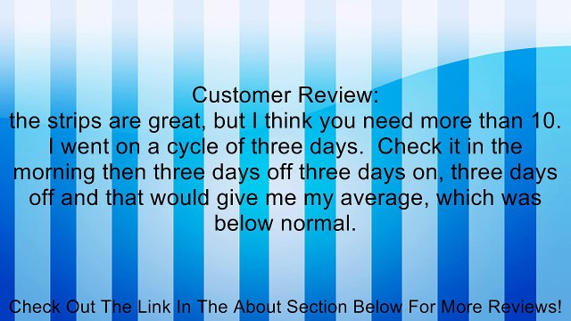 Nitric Oxide Diagnostics Test Strips By Neogenis 10 Strips Review