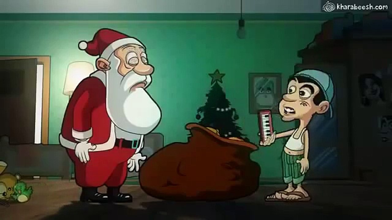 الطفل المصري في الكريسماس مقطع كوميدي مســـــخره.mp4