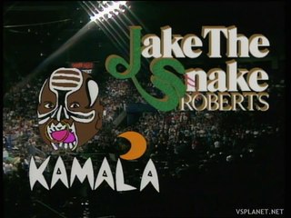 Jake Roberts vs Kamala, Saturday Night's Main Event XI (02.05.1987)