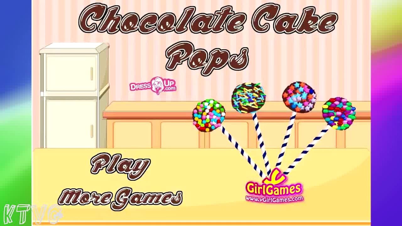 Cooking Games - Chocolate Cake Pops Baby Games - Kitchen Games