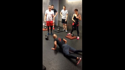L'échauffement avant une séance de crossfit