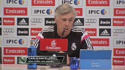 Carlo Ancelotti: "Si hay riesgo, Sergio Ramos no juega"