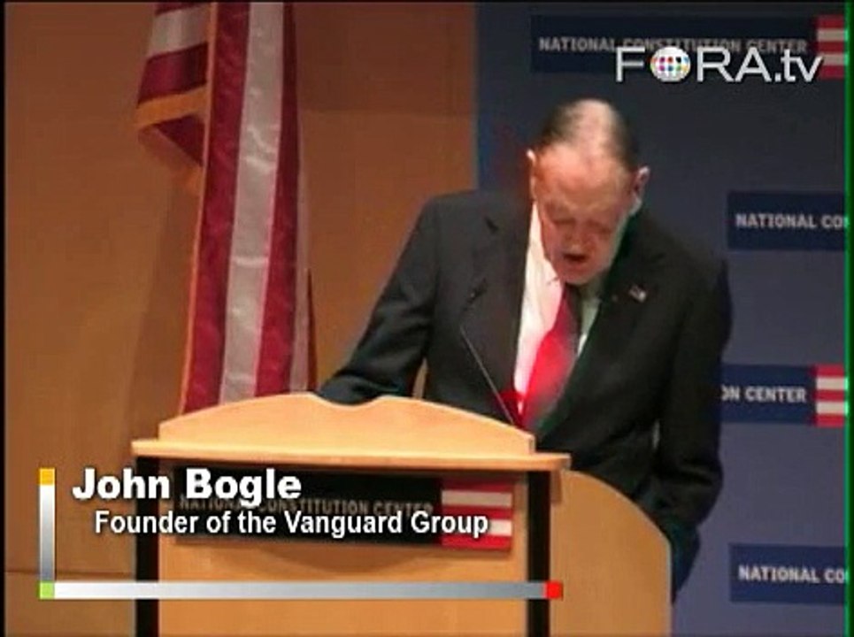 John Bogle Condemns Managerial Capitalism