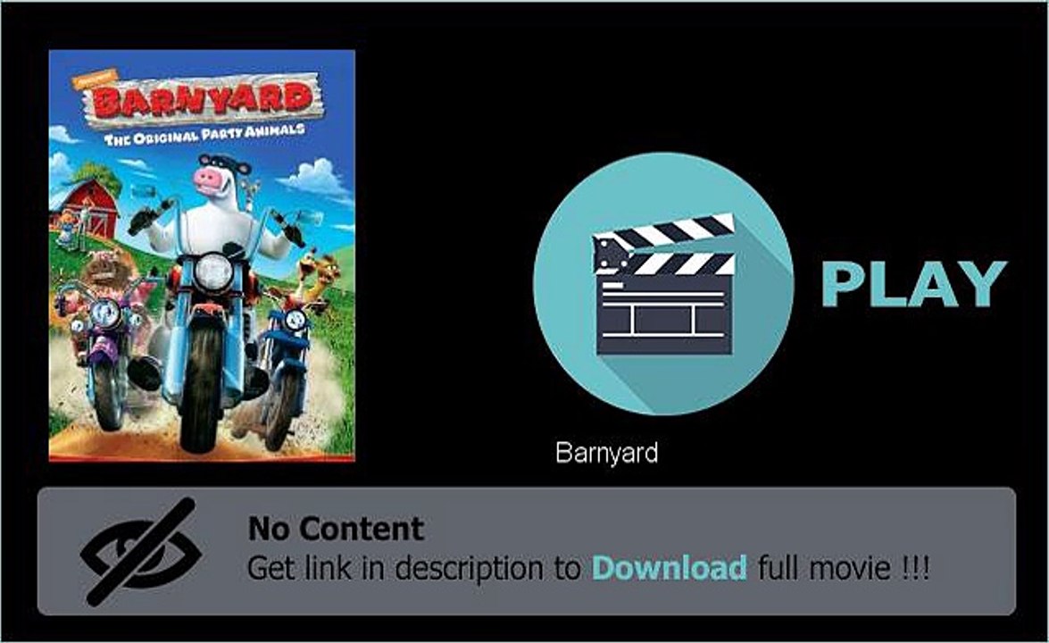 Barnyard Movie Stream Or Download