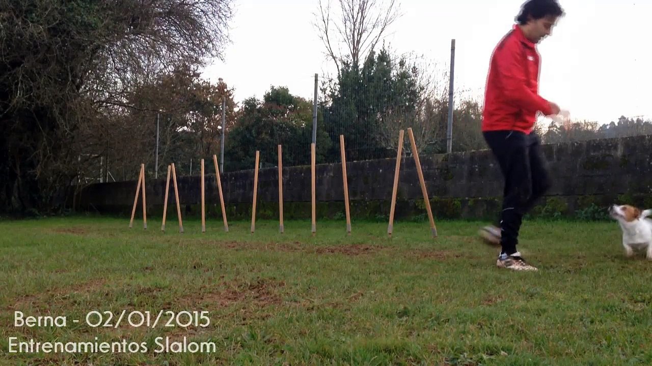 Gen & Berna - Entrenamiento con el Slalom