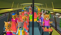 Wheels on the Bus Go Round And Round - 3D Animation Nursery Rhymes _ Songs for Children.mp4