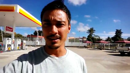 Real Gas Station Toilet