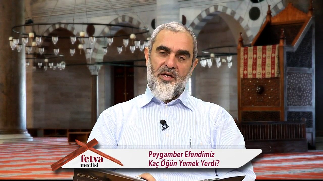 293) Peygamber Efendimiz Kaç Öğün Yemek Yerdi? - Nureddin Yıldız - fetvameclisi.com