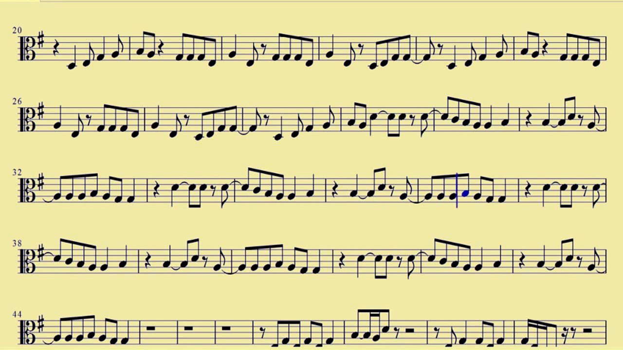 [ Viola ]  Domino - Jessie J  -  www.downloadsheetmusic.com.br