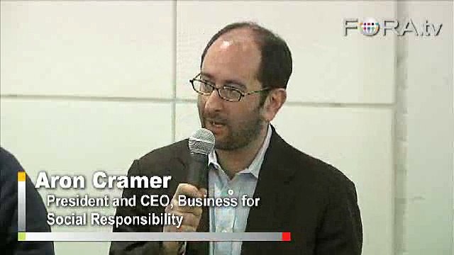 Aron Cramer Finds Hope in the Gloom of Davos Echo Chamber