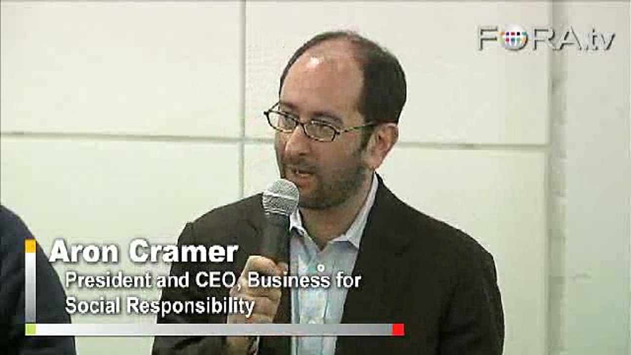 Aron Cramer Finds Hope in the Gloom of Davos Echo Chamber