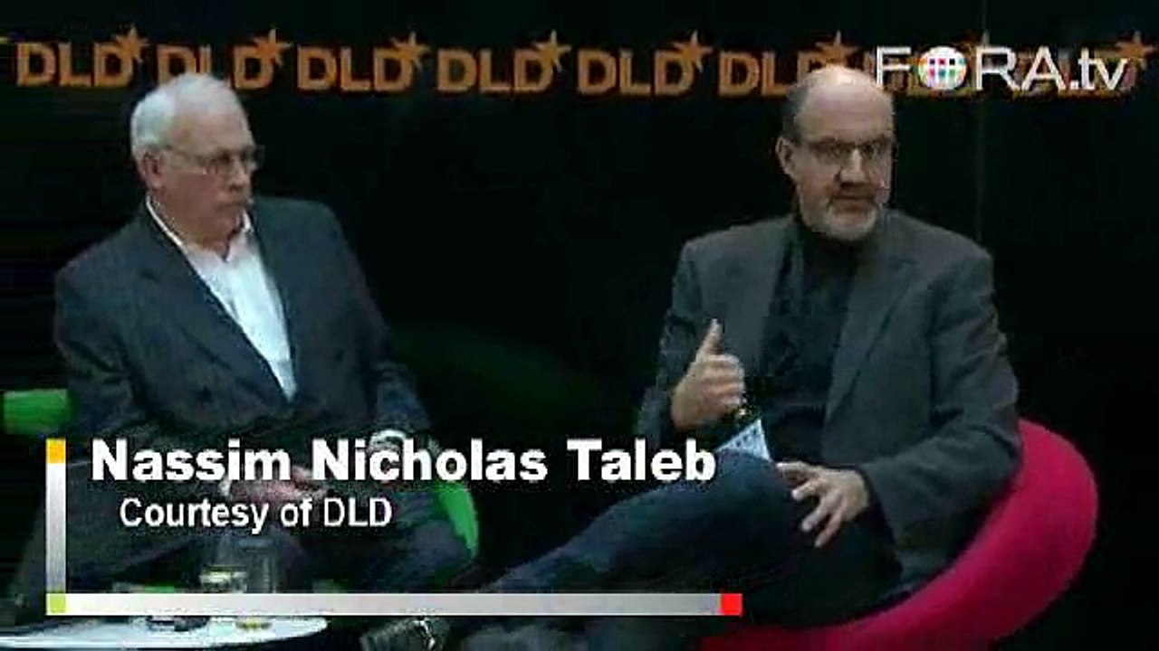 Nassim Taleb Says Nationalize US Banking System