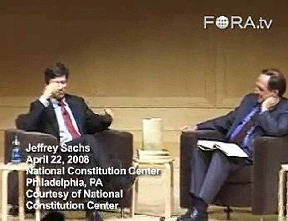 Jeffrey Sachs: A Dangerous Cliff is Metaphor for US