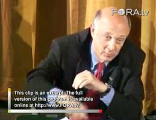 James Woolsey: The Reality of Moving Away From Oil