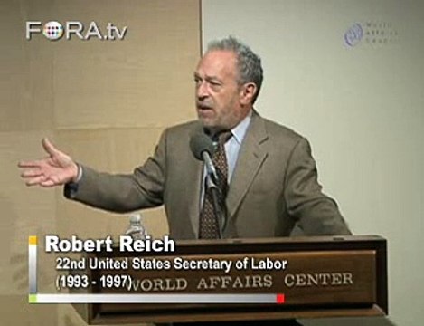 Reich on the Blunders of Ben Bernanke and Henry Paulson