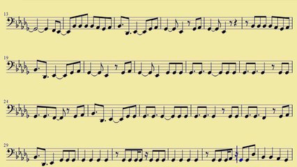 [ Bb Tuba ] Dynamite  - Taio Cruz  -  www.downloadsheetmusic.com.br
