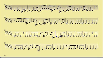 [ C Tuba ] Dynamite  - Taio Cruz  -  www.downloadsheetmusic.com.br