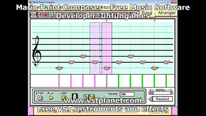 Mario Paint Composer - Free Music Making Software - vstplanet.com