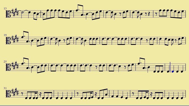 [ Viola ] Dynamite - Taio Cruz - downloadsheetmusic.com.br