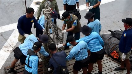 Partes do avião da AirAsia são encontradas no mar