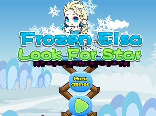 Baby games - 	Frozen Elsa Look For Star	 gameplay walkthrough