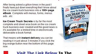 Ice Cream Truck Profits  THE SHOCKING TRUTH Bonus + Discount