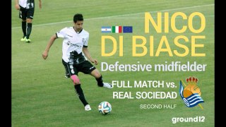 NICO DI BIASE - FULL MATCH vs REAL SOCIEDAD - 2014 - 2/2