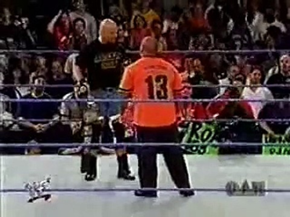 Stone Cold Attacks Tazz! [2001]