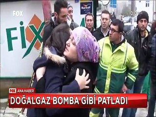 Doğalgaz bomba gibi patladı çocuk eşyalarla birlikte bahçeye uçtu