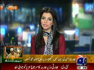 India Aman Ki Zubaan Nahi Samajhta - Khawaja Asif ki India ko 'Dhamki'