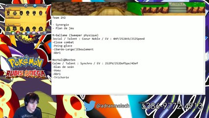 Replay Pokémon RO - 2 Janvier 2015