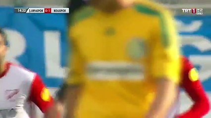 Şanlıurfaspor vs. Boluspor  0 - 1 H. Arslan (OG) PTT 1. Lig 03.01.2015