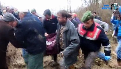 AVA GİTTİ KAZAYLA KENDİNİ VURDU