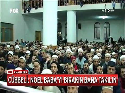 Cübbeli Hoca Mevlid Kandilinde Noel Baba'yı bırakın bana takılın