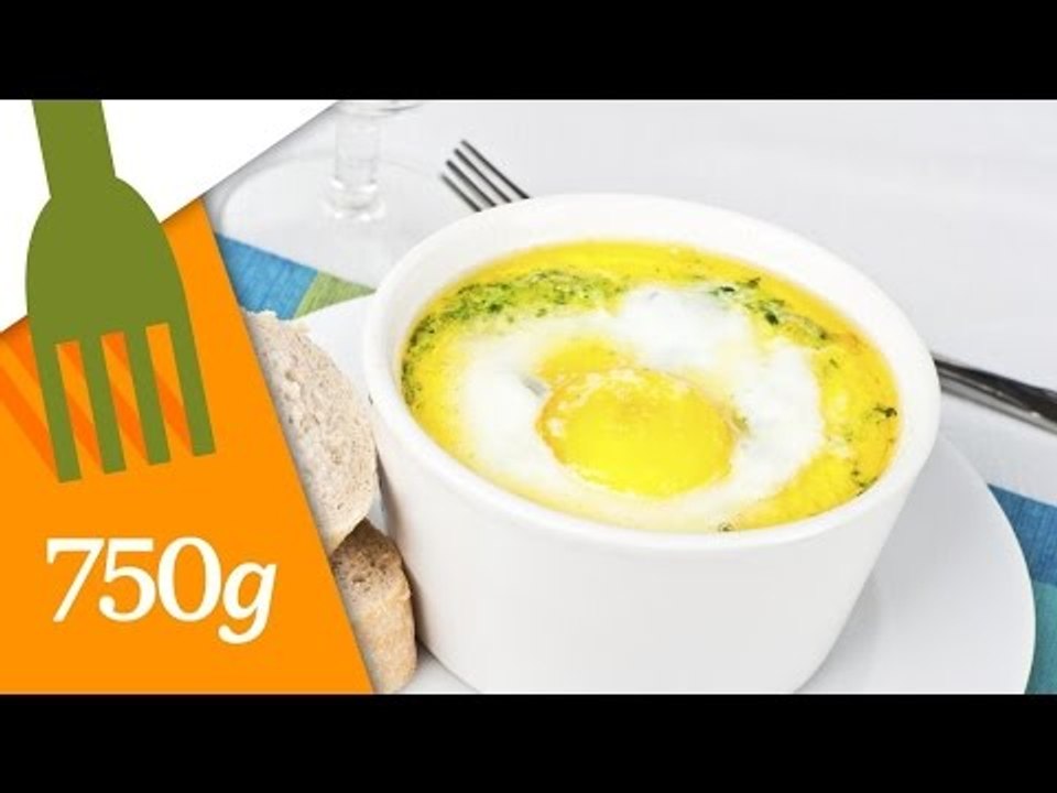 Recette des Oeufs cocotte aux épinards - 750 Grammes