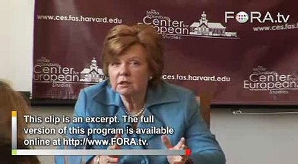 Vaira Vike-Freiberga on Latvia's Economic Growth