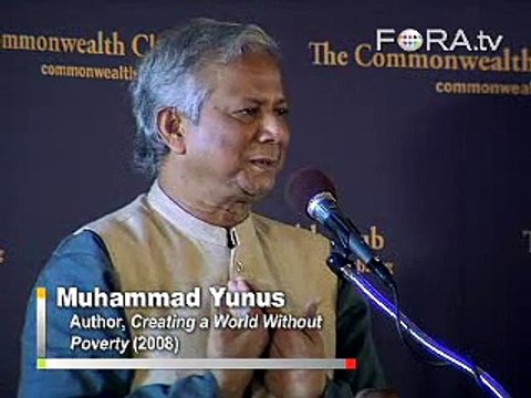 Muhammad Yunus on Social Business