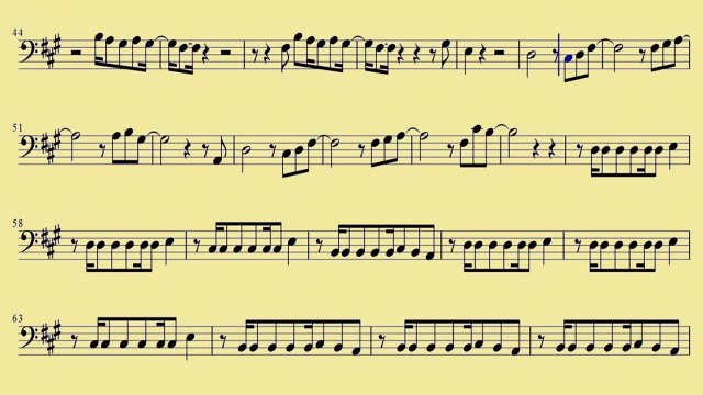 [ Bassoon ] Get Lucky - Daft Punk - downloadsheetmusic.com.br