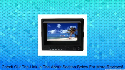 Lilliput 5" 569/o/p Peaking Focus Assist Hdmi In&output Field Monitor +Mini Hdmi Cable+hot Shoe Stand+ 3pc BNC Adapter+lp-e6 Battery By Viviteq Inc Review