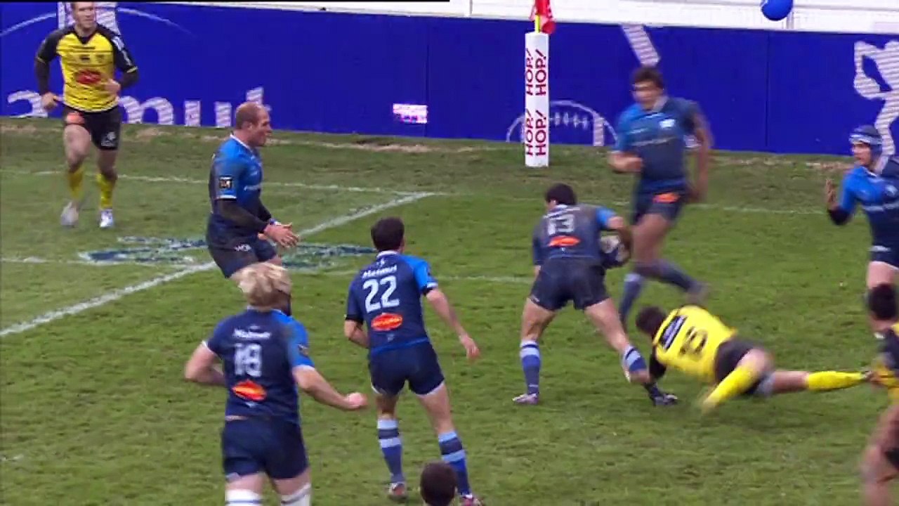 TOP14 - Castres-La Rochelle: Essai 2 Rémi Grosso (CAS) - J15 - Saison 2014/2015