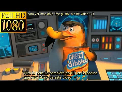 los pinguinos de madagascar pelicula completa en español